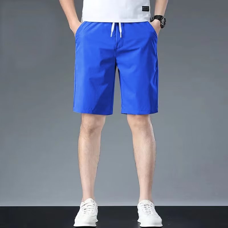 24 colores personalizados logotipo japonés pantalones cortos para hombres de verano delgados deportivos casuales sueltos ventilados para hombres