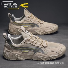 德国骆驼动感男鞋户外透气休闲运动鞋防滑登山徒步鞋网面旅游批发