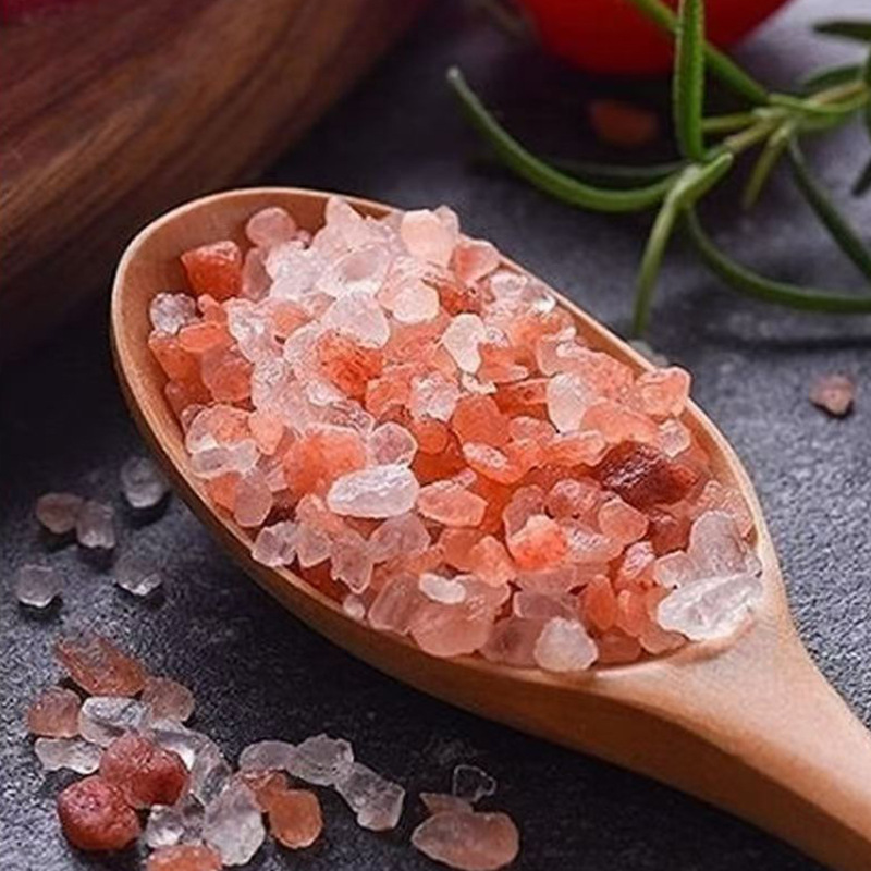定制喜马拉雅大粒盐玫瑰粉盐净宅盐块沙铺地盐粒汗蒸房水晶盐板
