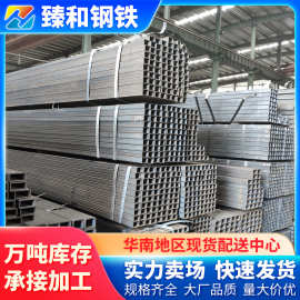 中山供应镀锌方管建筑机械制造用方形钢管大口径无缝方管量大从优