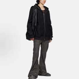 RO暗黑风水洗手工刷蜡拖地休闲微喇叭紧身显瘦男女牛仔裤堆积长裤