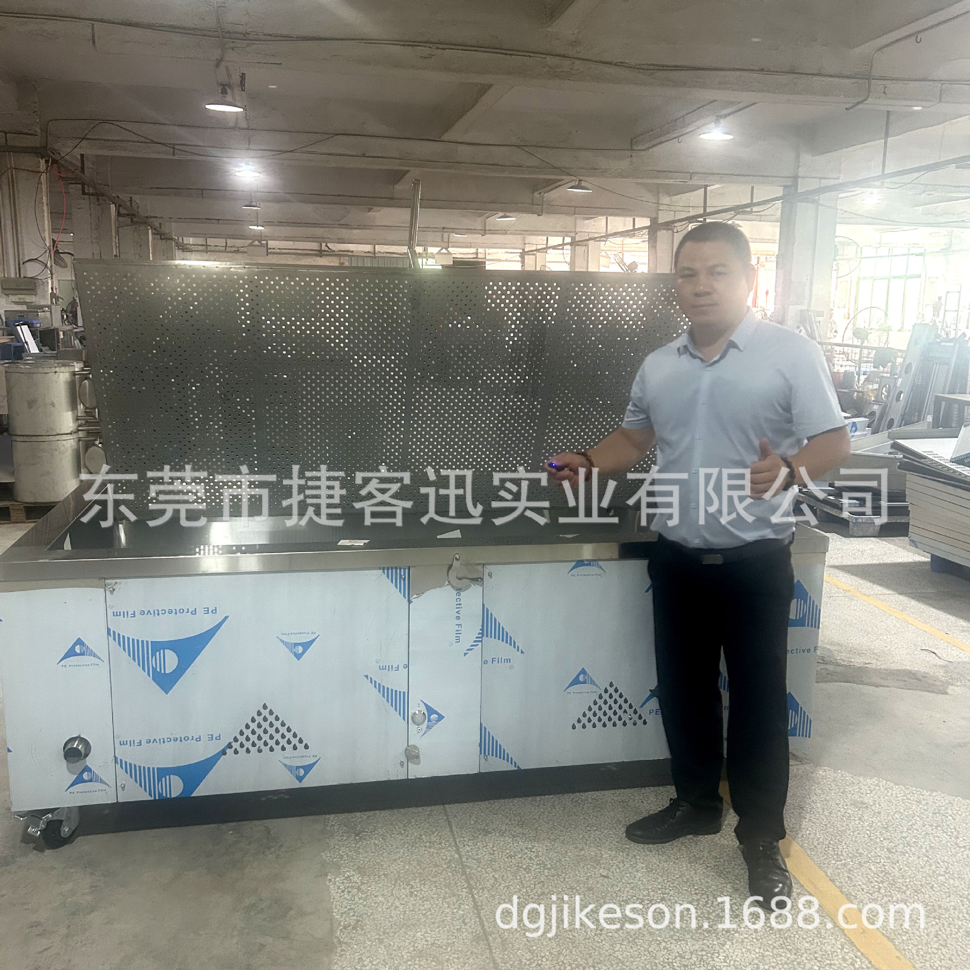 捷客迅商用油炸炉 温控油炸锅 油水分离油豆腐泡油果批量加工炸机