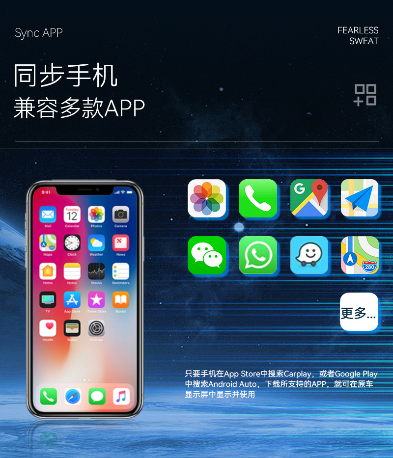 Cross-Border Popular Product: Carplay Wired-To-Wireless Adapter Box, Android Auto Car-Machine Connectivity Smart Carplay Box