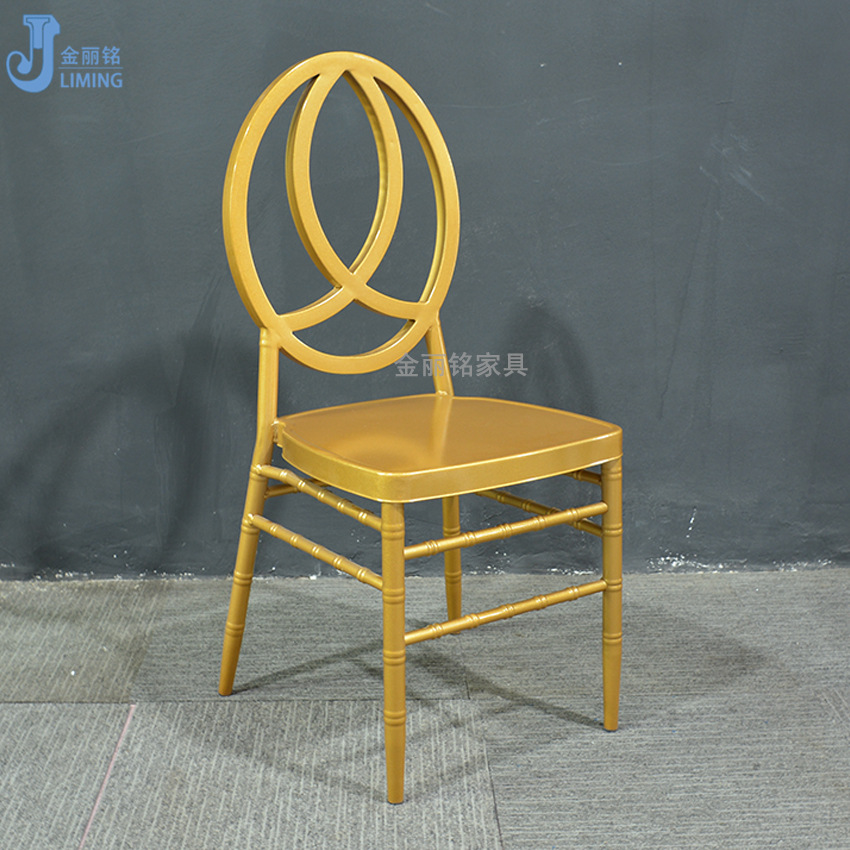 Los fabricantes exportan un gran número de Oriente Medio silla nórdica americana Phoenix Multi-forma redonda respaldo silla metal bambú Silla de comedor
