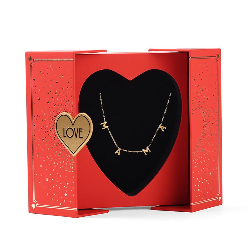 Qixi Día de San Valentín amor joyería caja collar traje anillo colgante joyería caja cumpleaños confesión regalo