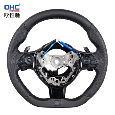 Suitable for 16-23 Toyota 86 Subaru modified and upgraded sports full-leather steering wheel assembly