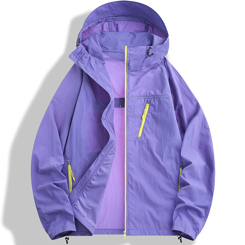 Summer Sun Protection Clothing for Men, Anti-Uv Outdoor Fishing Skin Clothing, Hooded, Lightweight, Quick-Drying, Loose, Breathable Sun Protection Clothing