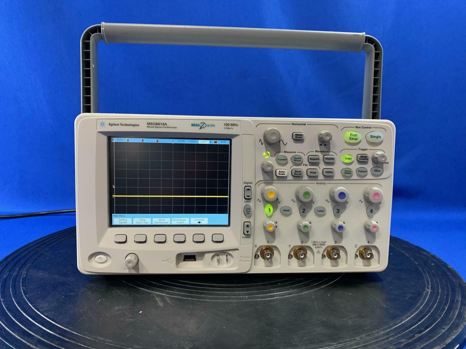 租售/回收美国原装安捷伦Agilent MSO6014A混合信号示波器