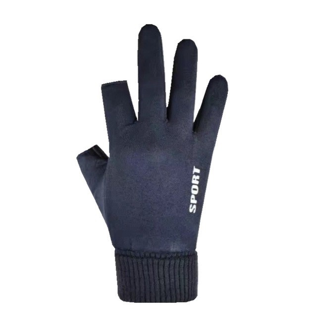 두 손가락이없는 남자의 파란색