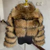 Raccoon fur