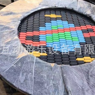 Trampoline jump surface scenic area wetland real estate supporting net red punch card trampoline real estate supporting farm manor trampoline