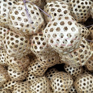 Handmade Grasshopper Cage Crafts Bamboo Cage Simple Disposable Grasshopper Cage Grasshopper Cage