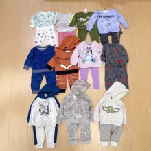 patpat跨境外贸品牌男女童装  秋冬新款男女童套装尾货批发非洲