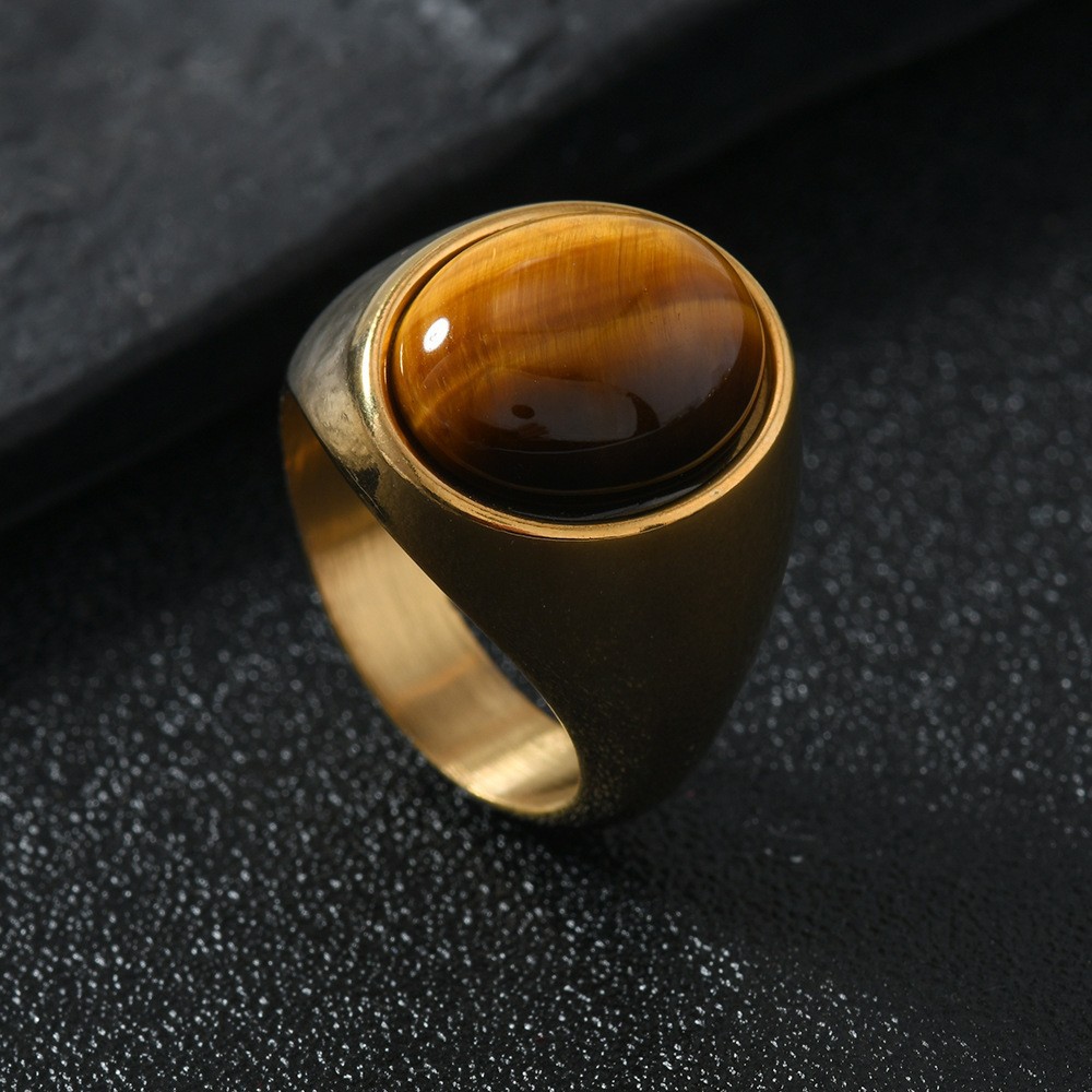 Designer Men's Ring Minimalist Modern Style For Refined Gentlemen_voghion.com