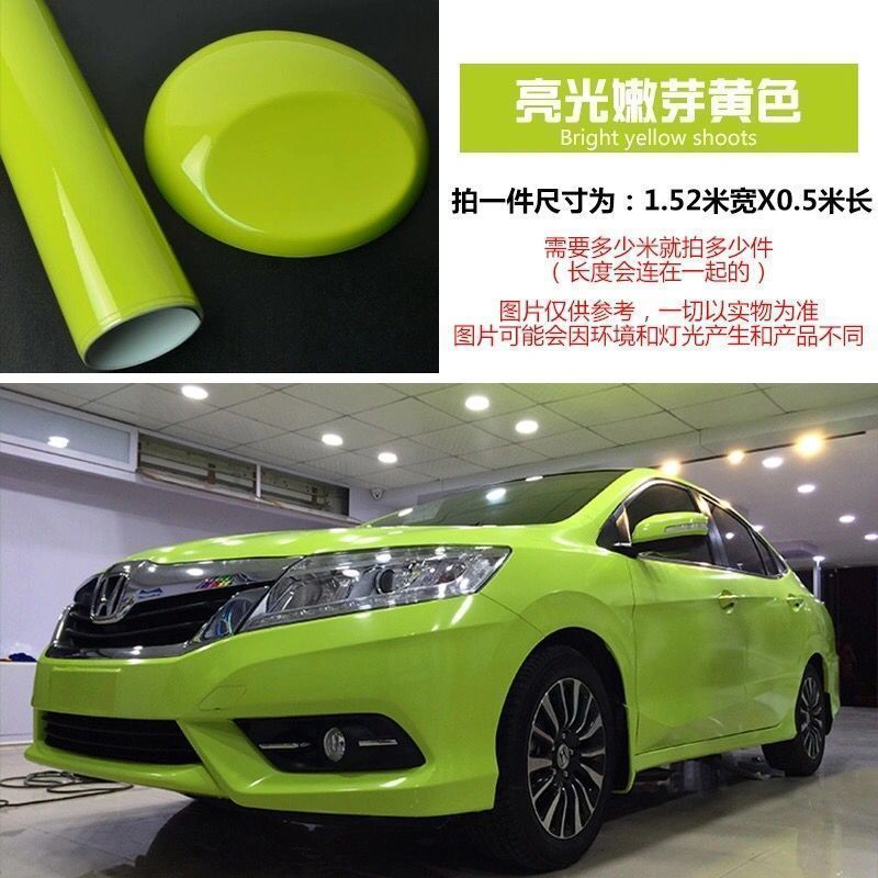 汽车贴膜改色自贴磨砂亮光黑全车膜车顶后视镜内饰AB中柱贴纸改装|undefined