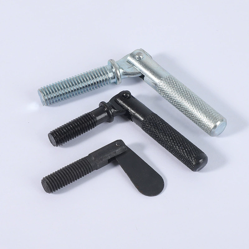 Оцинкованный черный стопорный стержень для общих принадлежностей для станков Технические характеристики партии с накатанной ручкой с несколькими вариантами стопорной гайки