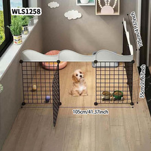 狗狗围栏中小型犬隔离网狗笼自由组合泰迪室内家用栅栏幼猫护栏兔