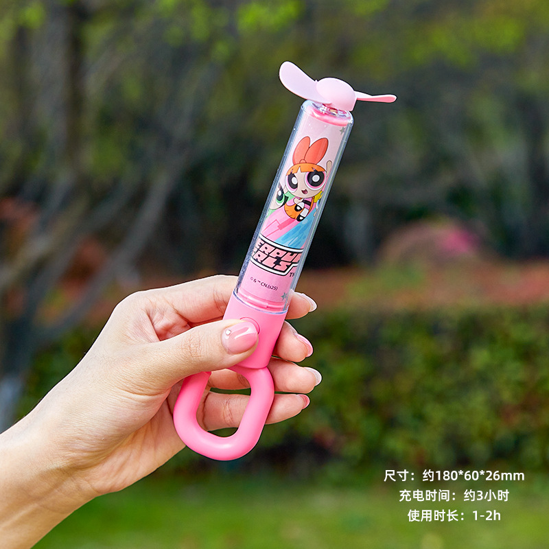 Crayón auténtico pequeño nuevo círculo bambú libélula ventilador estudiante USB portátil mini ventilador silencioso