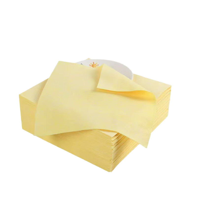 Toal de sandía amarillo de cocina gruesa para lavar platos para eliminar el aceite no se pierde el pelo para el hogar absorción de agua no mancha de aceite limpia paño