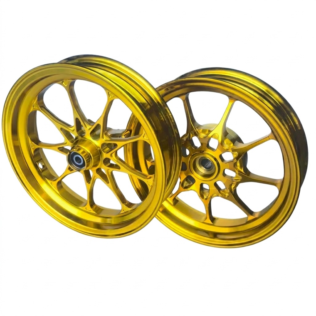 Cross-Border 10inch Cnc Wheel Hub Suitable for Honda Dio 18/28 Series Zx34/35/38/56 Series Z 0.2kg Wheel Rims