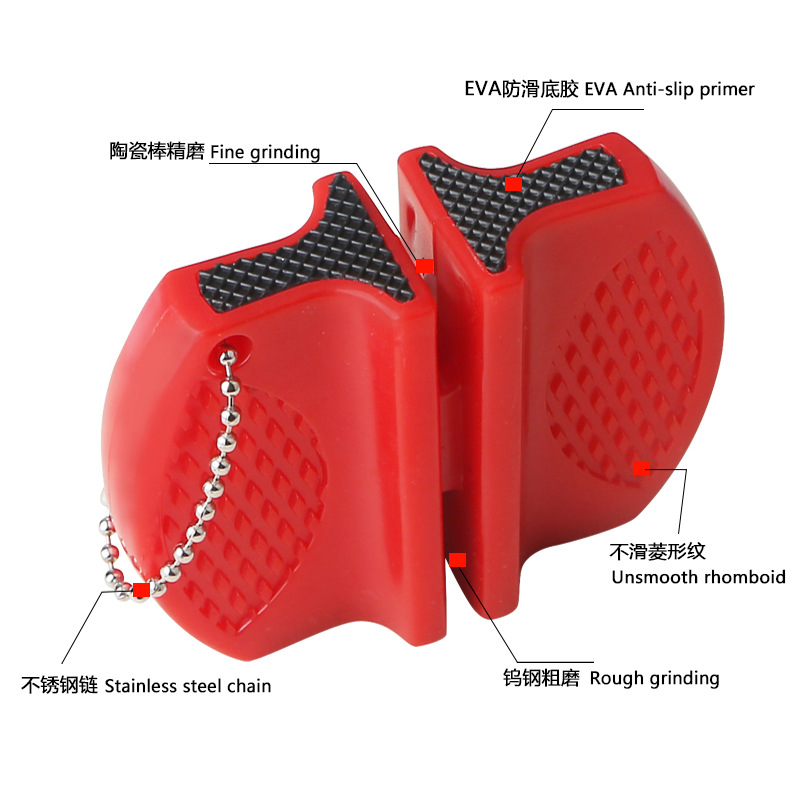 蝶ナイフ研ぎ器