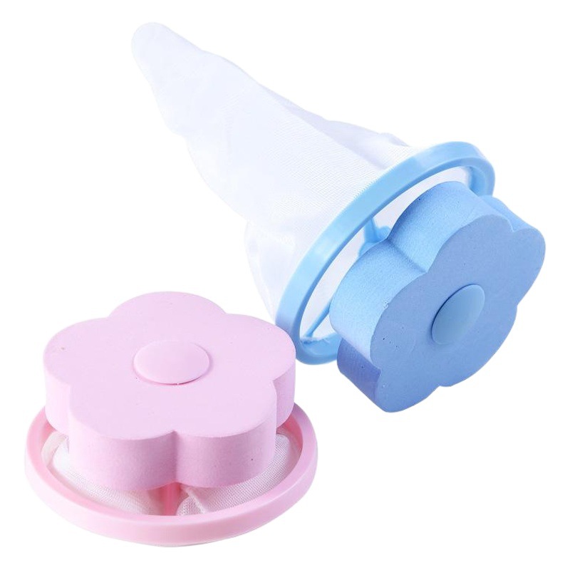 Lavadora filtro flotante bolsa de red Filtro de pelo Bola de limpieza descontaminación baño removedor de pelo Bola de limpieza de lavandería