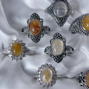 Rutile quartz ring��Ȼ��l����ָ���s�r�аl�����