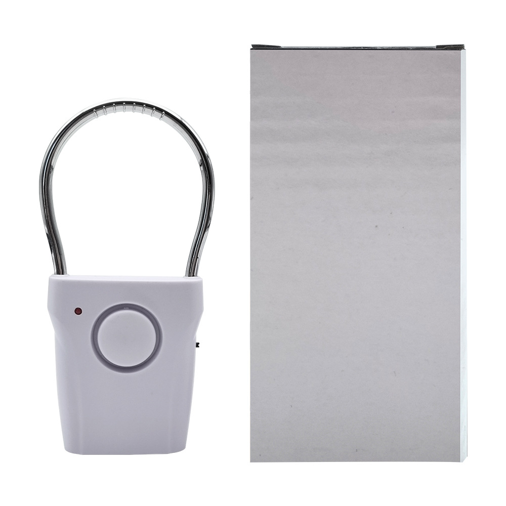 Alarma Antirrobo para Puertas y Ventanas con Sensor de Vibración Portátil para Hogar y Hotel