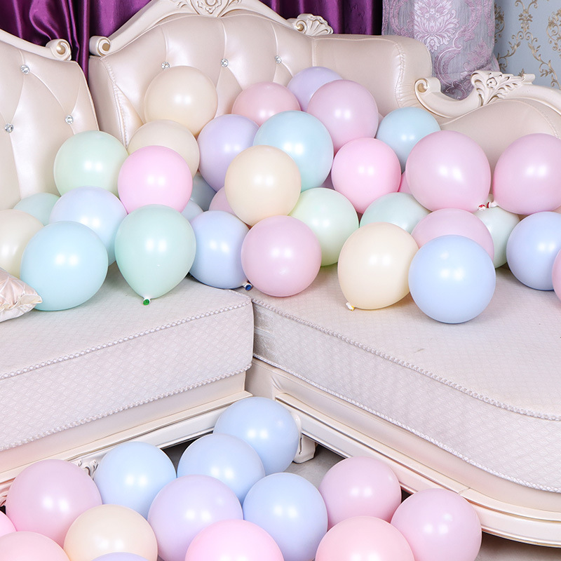 卸売りはマカロン風船を厚くして5インチ10インチ12インチマカロンラテックスで結婚誕生日パーティー風船を飾った|undefined