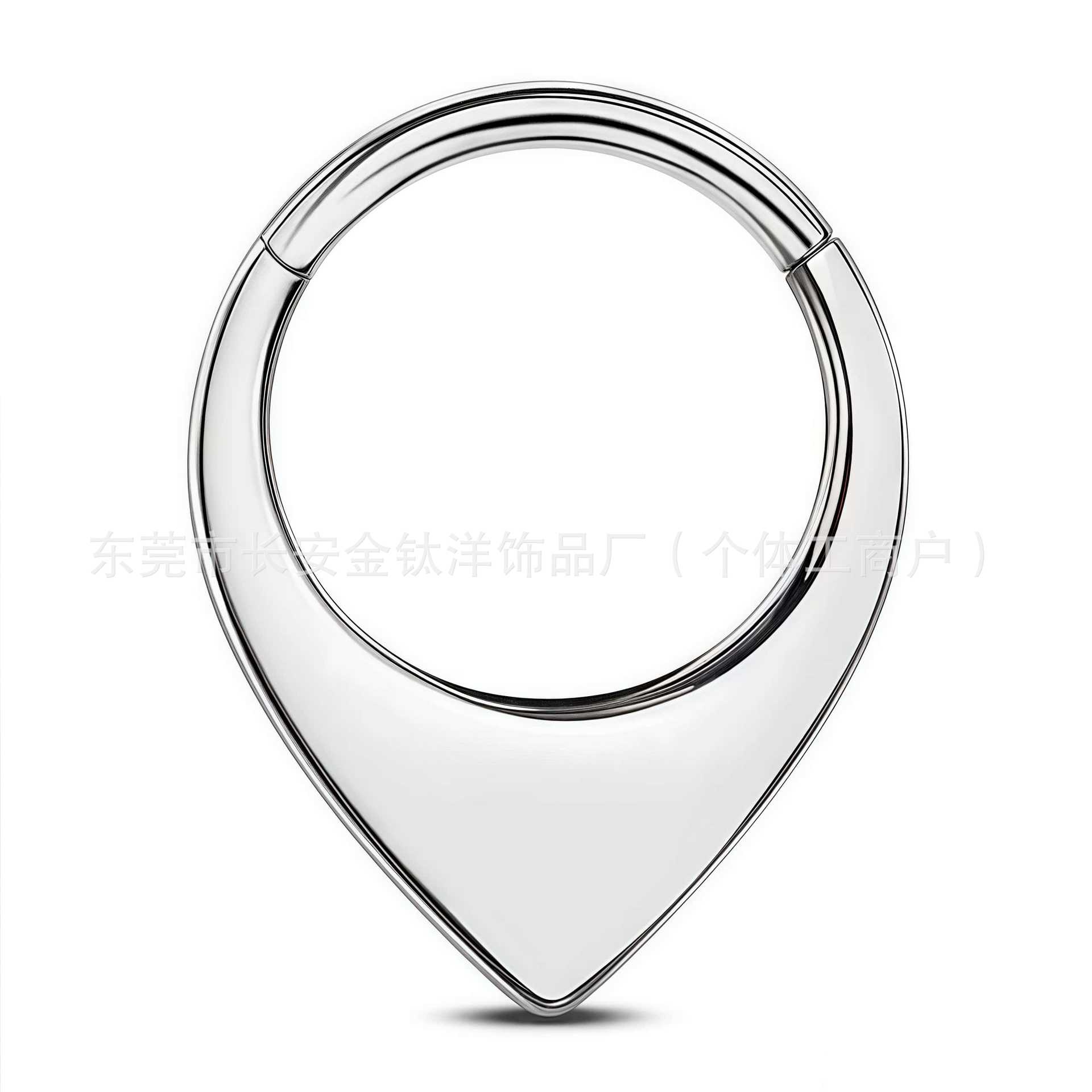 Labret piercing jewelry detail image