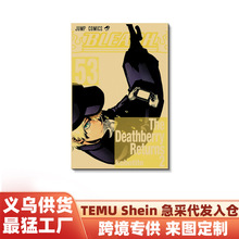 亚马逊热销卡通帆布画挂画客厅三联装饰画动漫周边无框画人物海报