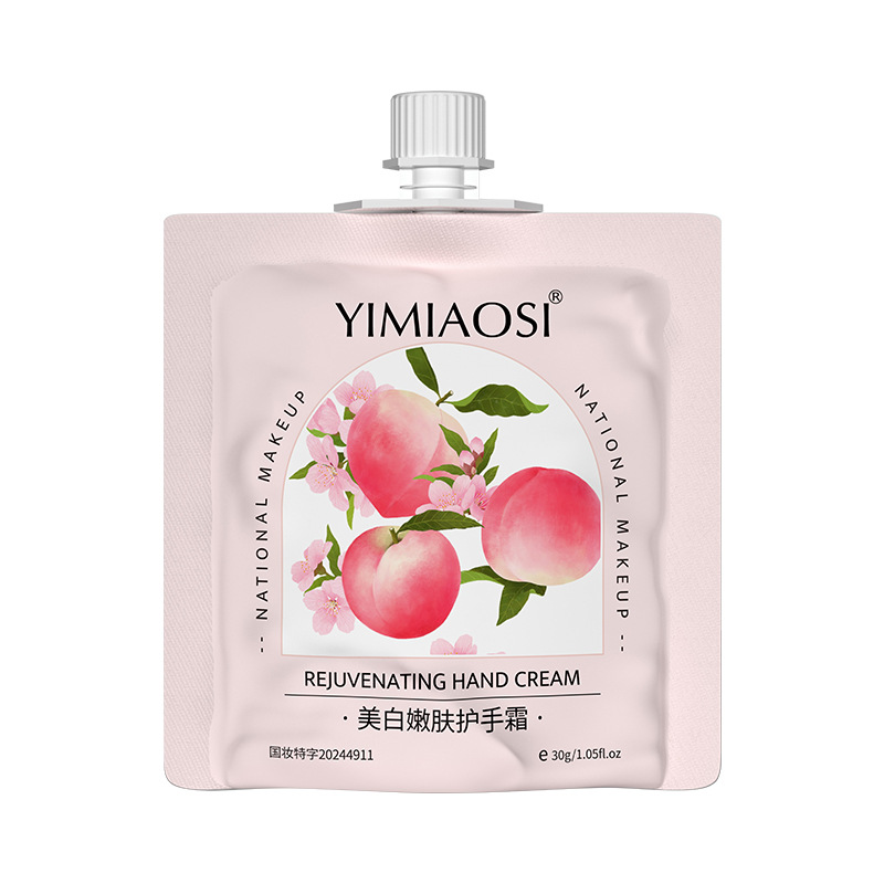 YIMIAOSI blanqueamiento piel rejuvenecedor crema de manos 30g fragancia floral fruta 10 sabor hidratante al por mayor