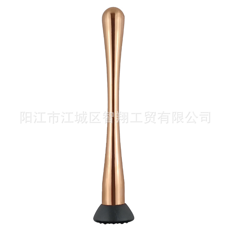 Triturador de hielo de acero inoxidable, exprimidor de frutas, barra para cocteles, muddler, palo para jugo de limón, martillo para hielo de cóctel image 9