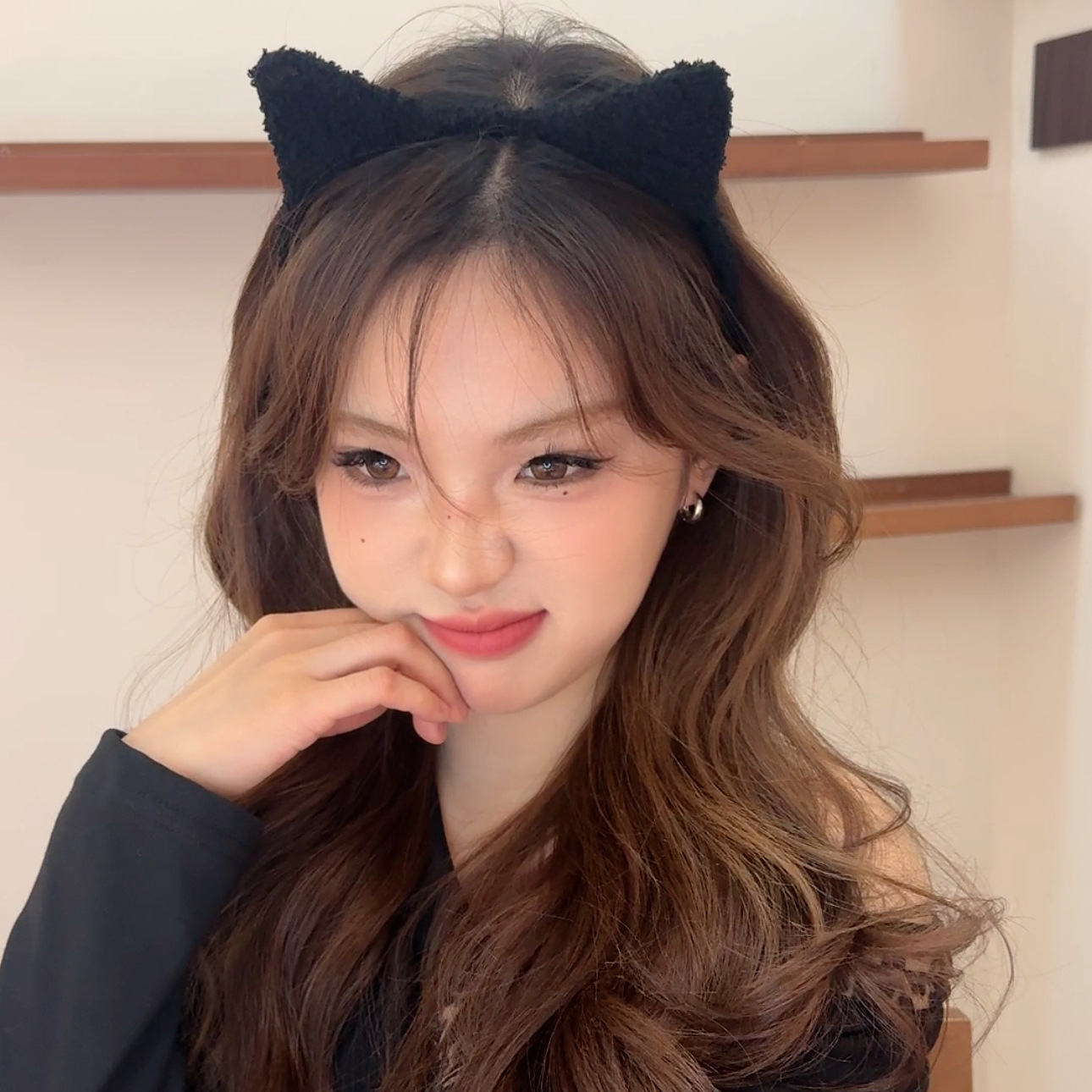 Cute pelúcia lavado facial correa de cabello para mujeres 2025 nuevo tipo de máscara especial para el cabello de maquillaje atar cabello correa de cabello