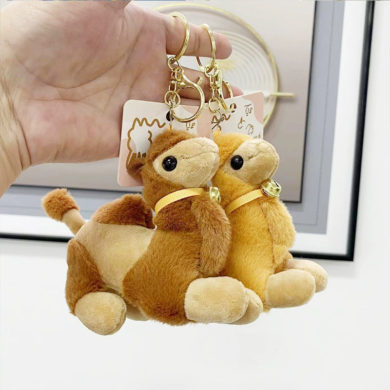Милый Дуньхуан пустыня маленький верблюд плюшевая игрушка кукла сумка подвеска кукла подарок брелок подвеска