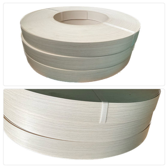 Pvc furniture edge banding paint-free sheet closing strip furniture wardrobe cabinet wrapping edge strip manufacturers support customization