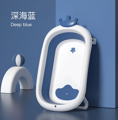 Baby bathtub baby folding bathtub newborn baby can sit and lie down household large bathtub children's products
