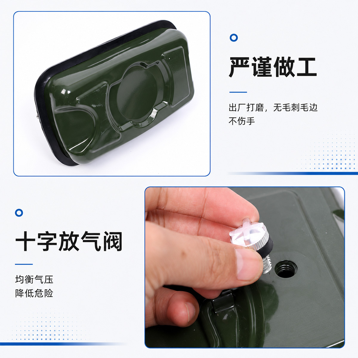 Tanque de Combustible Portátil para Motocicleta Yinxin, Modelo de Motocicleta con Tanque de Aceite Pequeño, 3L 5L, Tanque de Combustible de Repuesto para Automóvil, Cubeta de Acero Inoxidable image 6