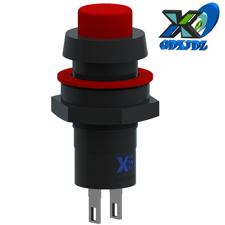 按键开关大电流安装扣10mm  大功率按钮开关  大电流自锁开关