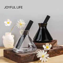 北欧風アロマボトル創意ホテル民宿拡香瓶無火藤条ガラスアロマボトル装飾置物