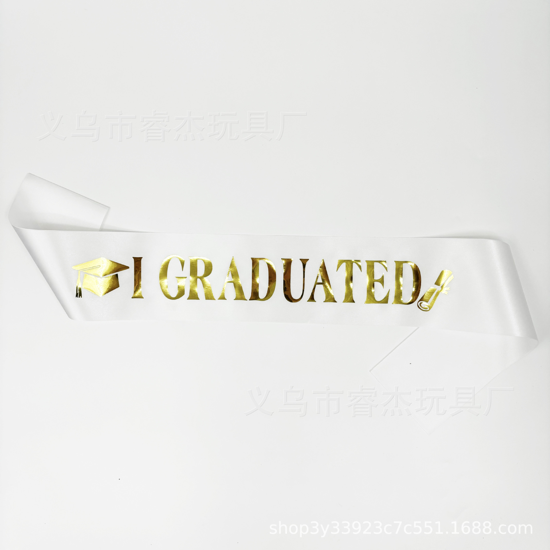 Venta caliente del fabricante de la etiqueta de graduación de la fiesta de graduación de Amazon