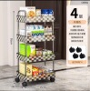 2501 dark gray 4-layer cart