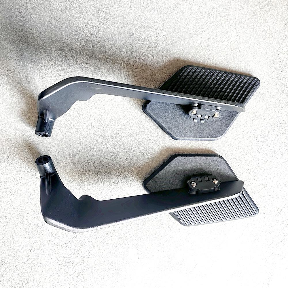 Moxin Motorcycle Rearview Mirror Modified with Wind Wing Mirrors, Suitable for Ktm, Electric Vehicles, and General-Purpose Folding Mirrors