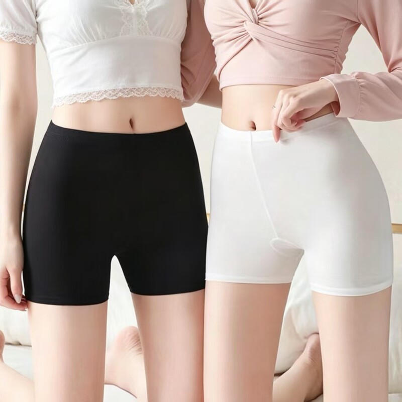 【Individually Packaged】Summer Safety Shorts Women's Underwear Leggings Three-Quarter Pants Plus Size Seamless Anti-Exposure 【Individually Packaged】Summer Safety Shorts Women's Underwear Leggings Three-Quarter Pants Plus Size Seamless Anti-Exposure