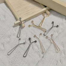 固定头巾夹女士头巾丝巾夹纱巾夹 别针U形夹防走光扣袖子改短神器