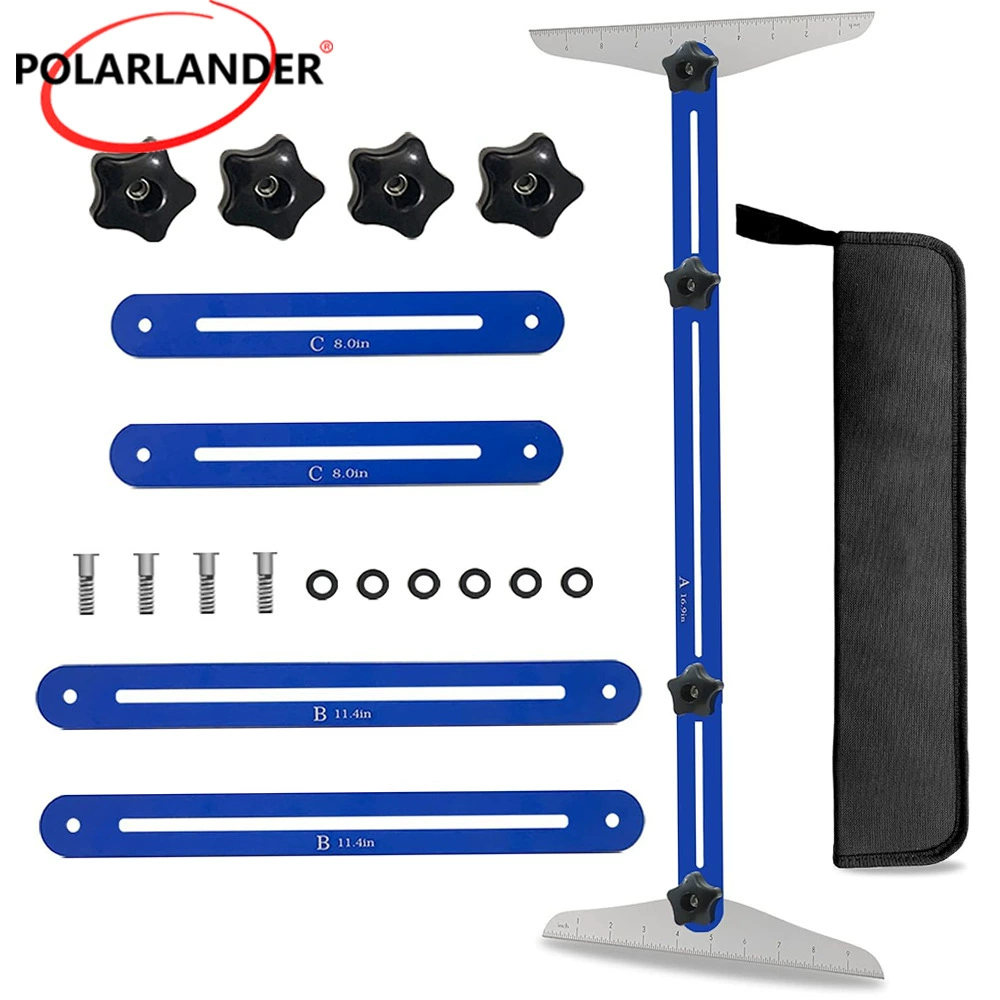 Новый 1 набор лестничных линеек многофункциональная складная линейка домашний инструмент