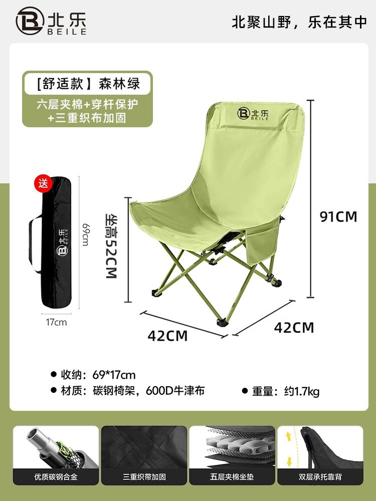 그린 [편안한 스타일 - 높이와 확대] 6겹 누빔 + 막대 보호 + 삼중 직조 보강