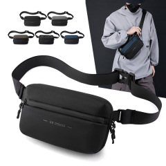 新型の男性のファッションの胸のカバンの斜めのショルダーバッグのアウトドア旅行のウエストバッグのファッションのシンプルなショルダーバッグの小さいリュックサックは国境を越えて特別に提供します。