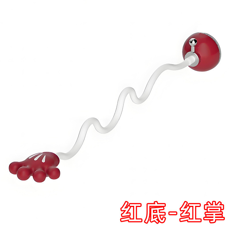 洗衣机门支架前置磁铁支架磁性洗衣机门硅胶支架磁铁蛇形硅胶支|undefined