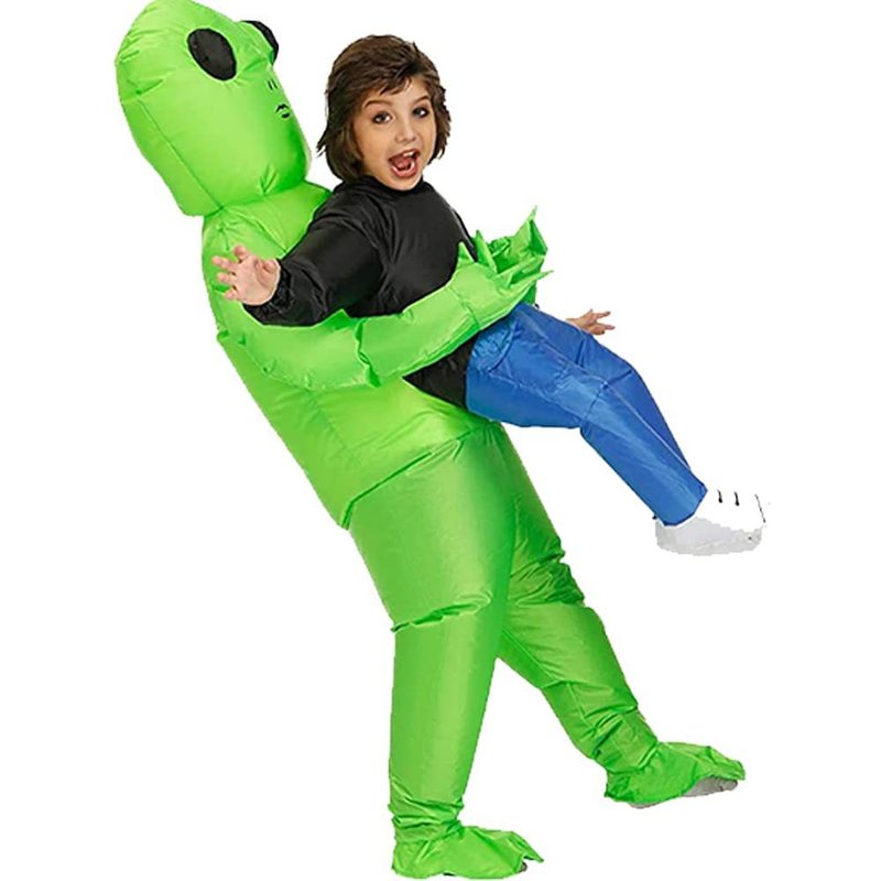 ハロウィーン宇宙人の空気入れ服の祝日の服装は怖い道具クリスマスcos服の服装が国境を越えて空気を入れる|undefined